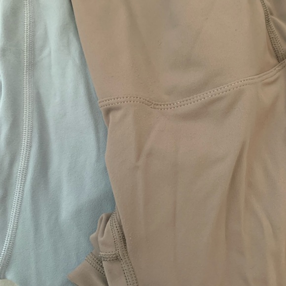 Bundle leggings! Pastel leggings blue is lululemon and purple is bare activewear - Picture 3 of 5